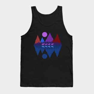 Four Horses Tank Top